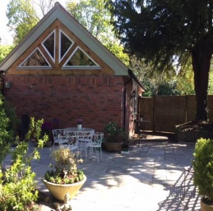 outdoor seating area Potting Shed